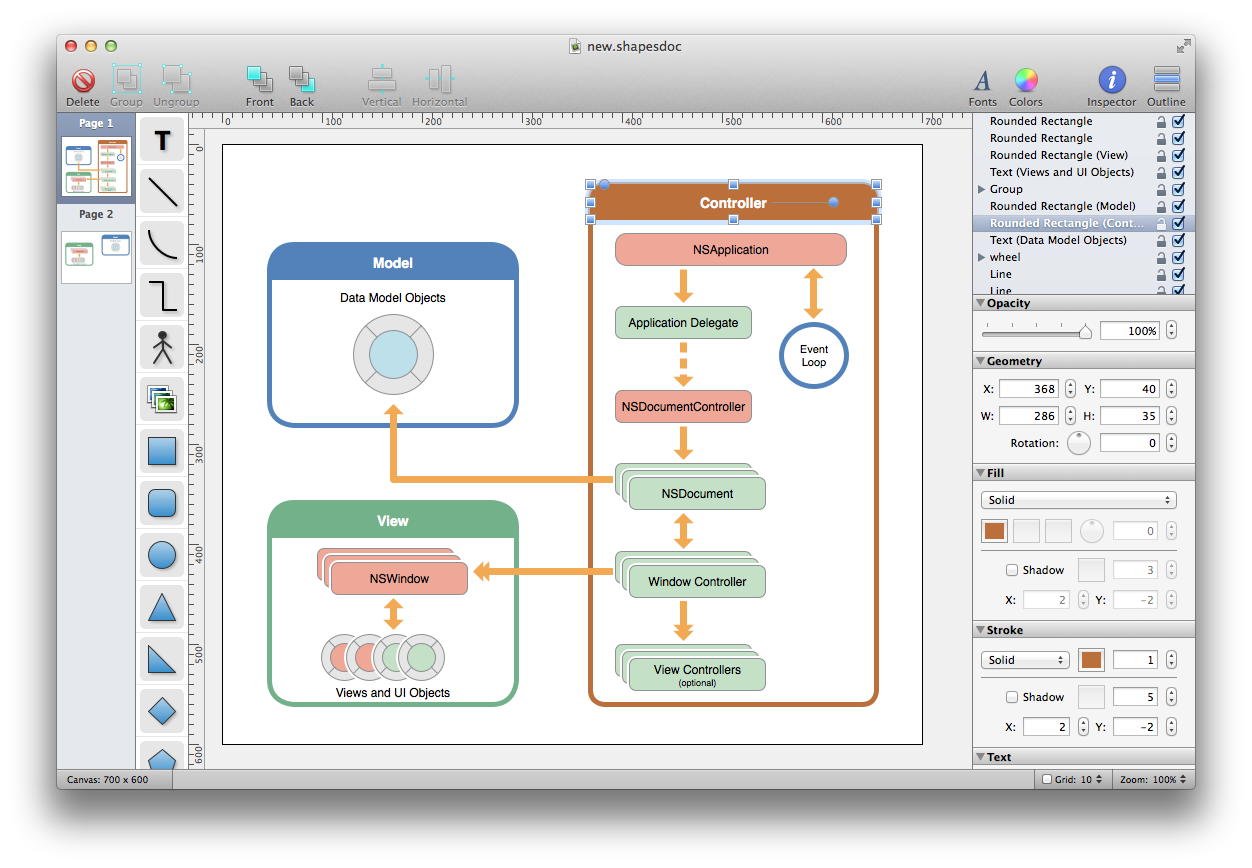 free workflow diagram software for mac